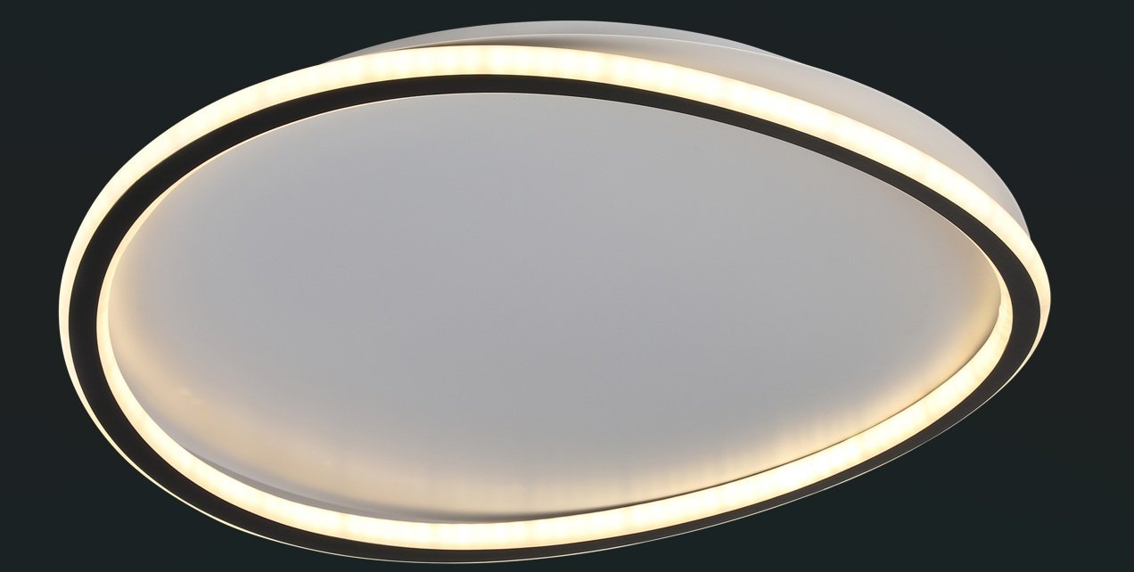 PLAFON LED 75W 3000K-4000K-6500K 40CM NEGRO